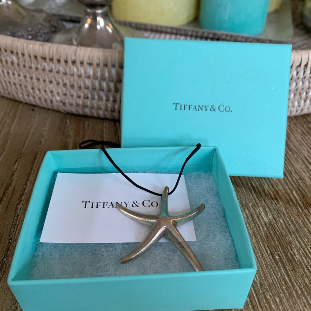 Tiffany & Co. Large Starfish Necklace - Silver